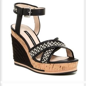 French Connection Lata Wedges - sz 9